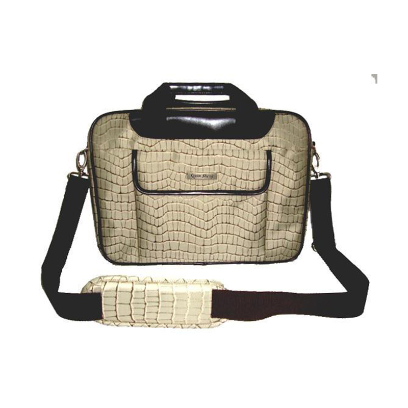 JS-BL014-Sac pour ordinateur portable professionnel en jacquard