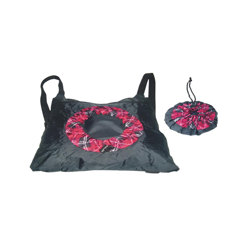 JS-SP002-Sac à provisions pliant en polyester