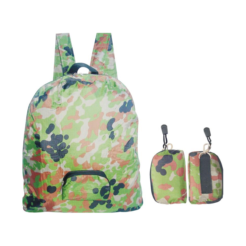 JS-SP005-Sac à provisions pliant en polyester